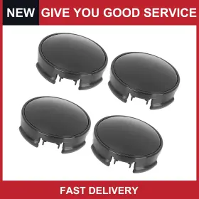 Automall Tech 726215606294 Universal 62mm 4 Lugs Car Wheel Center Caps Hub Cover Protectors Pack Of