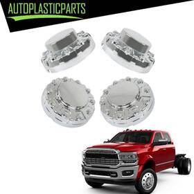 Autoplasticparts Apc1624791tt For Dodge Ram 4500 5500 2019-2021 Wheel Center Hub Caps Silver 4pcs Set