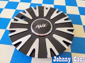 Mkc-r-610b Ave Wheels # Mkc-r-610b. New Black/silver Metal Wheel Center Cap 39 Qty. 1