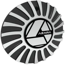 C245l174a-mb Azara 502 Black Machined Wheel Rim Center Cap - -20 22 24 26 28