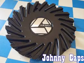C244l173s-b Azara Wheels # S244 . Gloss Black Wheel Center Cap 78 Qty. 1