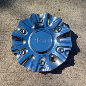 617-20-cap Azari Custom Wheel Center Cap P/n Lg0811-11 Blown Out Bolt Hole 02