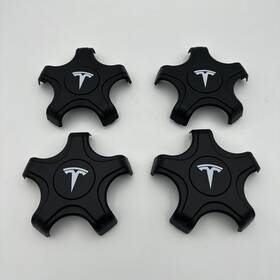 Bartoo Lkt0060-bk 18 Inch For Tesla Model 3 17-22 4pcs Wheel Center Hub Cap Cover Rim Caps