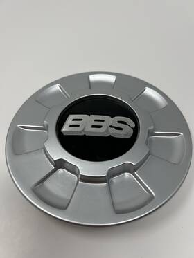 Bbs 09.32.227 Original Center Cap Silver Logo Black Rare