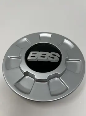 09.32.227 Bbs Original Center Cap Silver Logo Black Rare