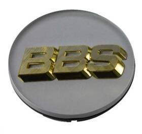 Bbs 56.24.173 Center Cap 70.6mm White And Gold 4-tab Fit For Wheels Part