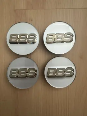 5624120 Bbs White Gold Center Caps 70mm 4 Tab Like New 5624120 Bbs White Gold Center Caps 70mm 4 Tab Like New