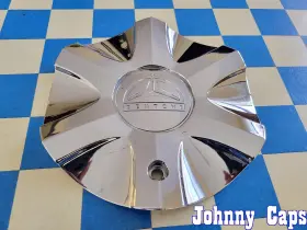 Cdw3030 Bentchi Wheels 3-cap # . Chrome Custom Wheel Center Cap 59 Qty. 1