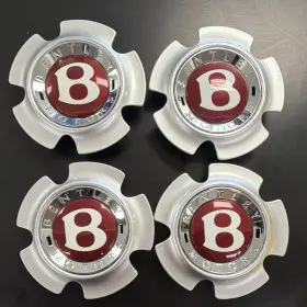 3wo601171ab Bentley Wheel Center Caps Oem With Logo Set Of 4 Used 3wo601171ab Bentley Wheel Center Caps Oem With Logo Set Of 4 Used