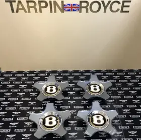 5689 Bentley Center Cap Set Of 4 Disk Plates And Caps Gt Gtc Spur Genuine Parts
