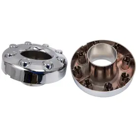 3b1ugo Bfo Open Front Wheel Chrome Center Hub Cap Fit For Ford F350 Dually 4x4 2005-2018