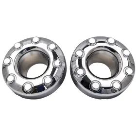 Fvlh4n Bfo Open Front Wheel Chrome Center Hub Cap Fit For Ford F350 Dually 4x4 2005-2018