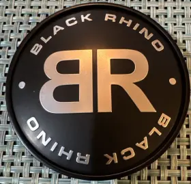 C-368-1 Black Rhino Custom Wheel Center Cap
