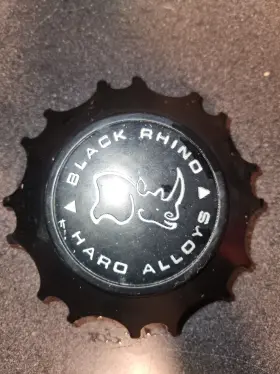 C805501-cap Black Rhino Used Matte Wheel Center Cap Screws Not Included
