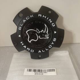 Black Rhino Psc5150rhidbk1 New Single Matte Flat Wheel Center Cap