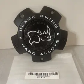 Psc5150rhidbk1 Black Rhino New Single Matte Flat Wheel Center Cap