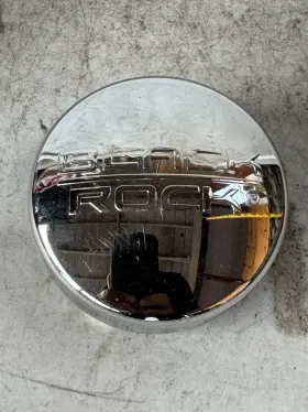 330731br Black Rock 3 1/4 Wheels Rim Chrome Custom Wheel Center Cap # One