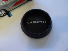 Black Vision C416-8nl Custom Wheel Center Cap # Lg1705-07 Top Only