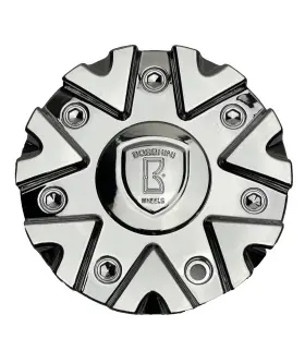 Cs419-d2p Borghini Chrome Wheel Center Cap