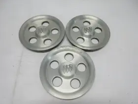 25551457 Buick 1992-2002 Lesabre Wheel Hub Center Hubcap Cover Oem Set Of Three 3