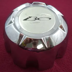 829-831-7 Bzo Wheels Chrome Custom Wheel Center Cap # 1