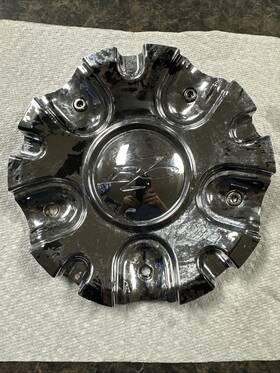 Bzo C-185-3 Chrome Custom Wheel Center Cap # C-185-cap Lg0706-22