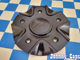 726-2210-al Bzo Wheels # . Painted Black Metal Wheel Center Cap 33 Qty. 1