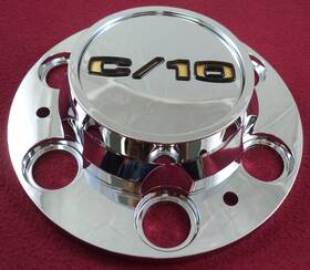 C/10 89-95106c C/10 Wheels Chrome Custom Wheel Center Cap # / 12832090f-1-xg 1