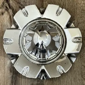 K407-2295-cap Cabo Custom Wheel Chrome Center Cap S208-27 Hubcap Rim Cover