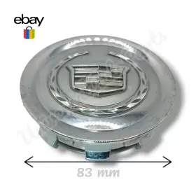 20997844 Cadillac 2015-2020 Escalade Chrome Wheel Rim Center Cap Hubcap Genuine Oem