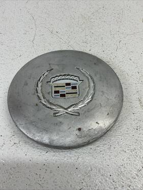 Cadillac 2931279 85-89 Eldorado Seville Center Cap Heavy Alloy Gold Tint Oem