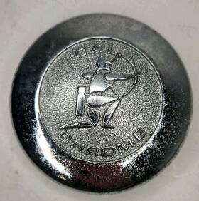 Cal Chrome Wheels Calchr/2.5625 Chromed Aluminum Wheel Center Cap Hub Cap. 3 Inches