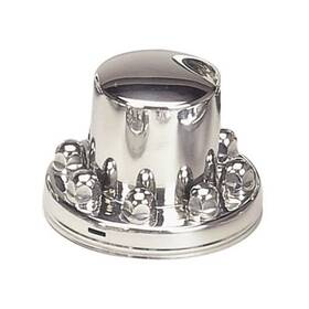 Cal Custom Cal-7511665rcap Dually Wheel Stainless Polished Simulator Rear Cap