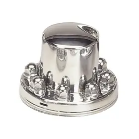 Cal-7511665rcap Cal Custom Dually Wheel Stainless Polished Simulator Rear Cap Cal-7511665rcap Cal Custom Dually Wheel Stainless Polished Simulator Rear Cap