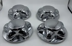 Xl3z1130daxl3z1130da Carbole 4 Pk 7 Center Cap 5 Lug Steel Wheel Chrome For Ford 1997-2003 F150 Pickup Truck