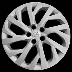 Carsure 52816s 1 New Hubcap Fits For 2017-2019 Toyota Corolla Wheel Cover 16ftft #61181