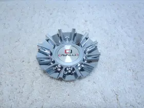 S243l176 Cavallo Custom Alloy Wheel Bolt On Chrome Center Cap #2a-7