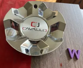 C257l176s Cavallo Wheels #w 1 Chrome Custom Center Cap C257l176s Cavallo Wheels #w 1 Chrome Custom Center Cap
