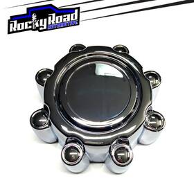 Cci C3338 Chrome Wheel Hub Center Cap For 1999-2004 Ford F250 F350 Excursion 8-lug Srw