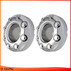 Cciyu 003841731zeg 2 Pcs Car Wheel Center Caps Hubcap 10-1 / 4 Inch 2005-2018 For Ford F350 Super Duty