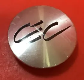 C882-cap Cec Wheels One New Silver Custom Wheel Center Cap # /12963