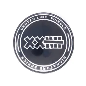 Cap-mxx5-b Center Line / Gloss Black Snap-in Cap