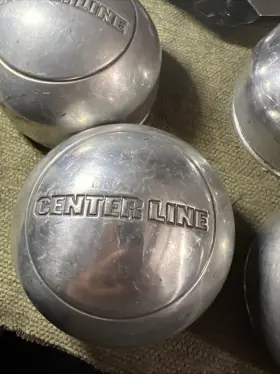 08158 Center Line Wheels Chrome Custom Wheel Cap Caps