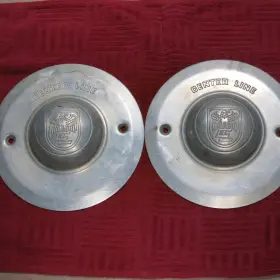 7774-cs123 Centerline Lot Of 2 Original Center Line Wheel Caps 7774 Cs123 8 Inch