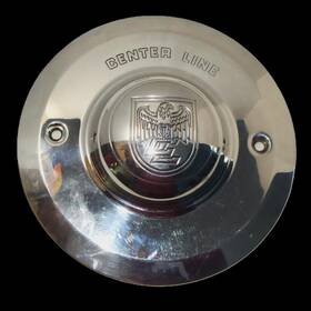 Centerline D7148-cs123 Vintage Center Line Lug Nut Cover 8 1/4 Inches 2 Hole Mount