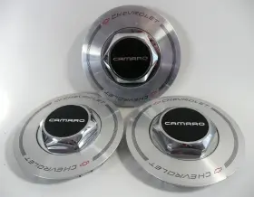 09592363 Chevrolet Chevy Camaro Vintage Center Cap Part #09592363 J2 Set Of 3