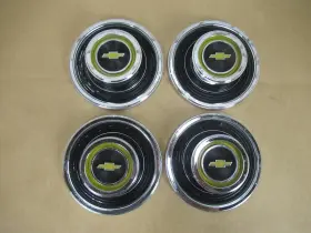 13680 Chevrolet 68-72 Chevy C / K 10 20 30 Truck Oem Wheel Rim Center Hub Cap Hubcap Set Of 4