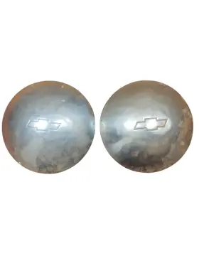 399313 Chevrolet Two 10 5/8 Inch Vintage 1970s Steel Wheel Dog Dish Hubcaps / Covers 399313 Chevrolet Two 10 5/8 Inch Vintage 1970s Steel Wheel Dog Dish Hubcaps / Covers