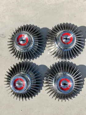 552244 Chevrolet 1967 Corvette Starburst Bolt-on Wheel Center And Cap