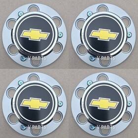 Chevrolet 56489 Set 4 Chevy Gmc 4x2 6 Lug 15x8 15 Inch Truck Rally Wheel Center Cap Bolt On Hubs